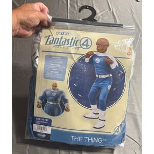 Marvel Fantastic 4 First Steps The Thing Costume Kids Size L 10-12 Jazwares new